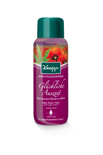 Kneipp Aroma-Pflegeschaumbad Glückliche Auszeit, 3er Pack (3 x 400 ml)