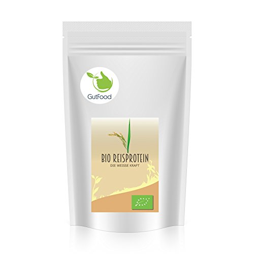 Goldener Zweig – Bio Reisprotein Pulver – 1kg - veganes Pflanzenprotein - gut für Low Carb, Atkins, Paleo, und Keto Ernährung