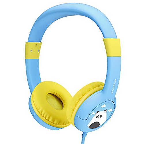 【Geschenk für Kinder】Mpow Kopfhörer für Kinder, Kids Kopfhörer, Kinder Headset mit 85dB Lautstärke Begrenztem Gehörschutz & Musik-Sharing-Funktion, Kinderfreundlichr Sicherer Lebensmittelqualität, Blau