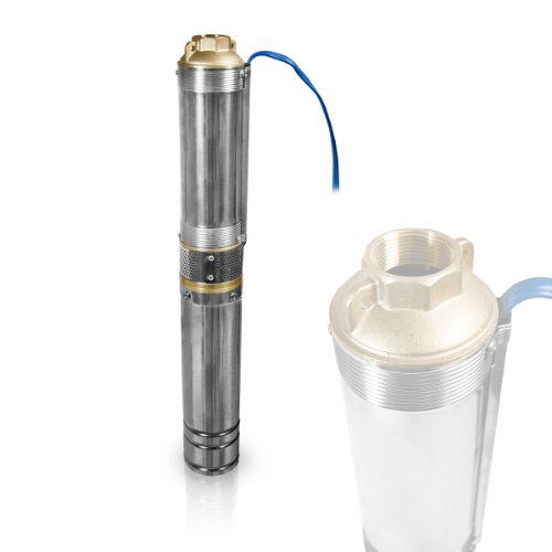 Berlan Tiefbrunnenpumpe BTBP100-4-0.75 - 6,7 bar max.