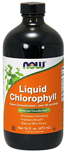Now Foods, Flüssig Chlorophyll, Minze Geschmack, 16 Fl Oz (473 Ml)