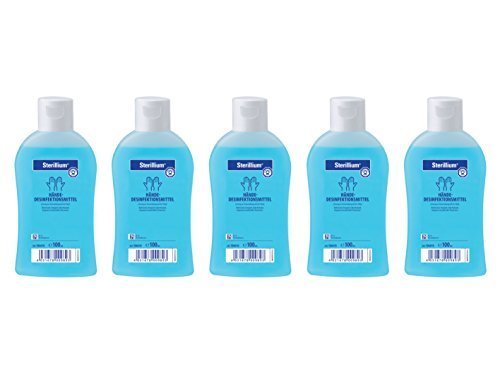 5x 100ml Flasche Sterillium Hygiene Händedesinfektion Desinfektionsmittel