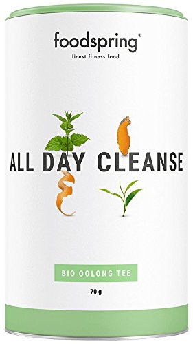 foodspring Functional Tea All Day Cleanse, 70g, Bio Oolong Tee für den ganzen Tag