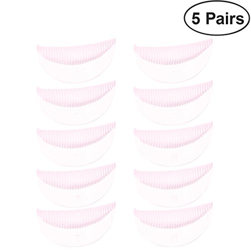 Frcolor 5 Paar Wimpern Dauerwelle Lockenwickler Pads Falsche Wimpern Patches