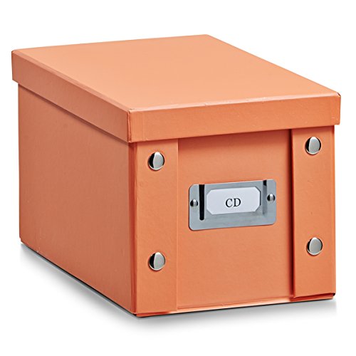 Zeller 17574 Aufbewahrungsbox Blue Stripes, Pappe, Dekor, ca. 33 x 33,5 x 32 cm