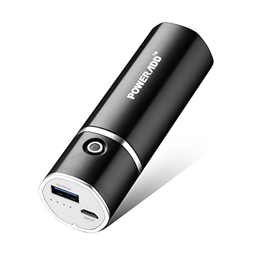 Poweradd Slim 2 Externer Akku 5000mAh Power Bank Handy Ladegerät für Smartphones, MP3 usw.
