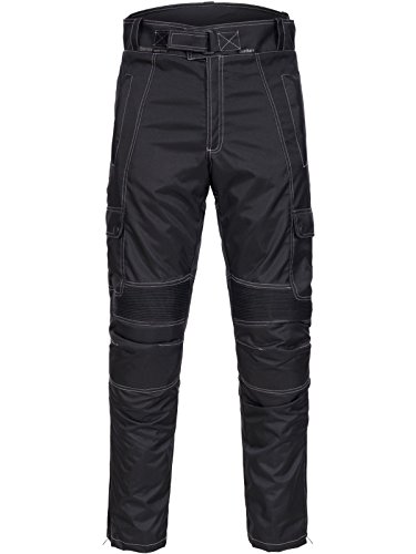 Motorradhose Motorrad Hose Cordura Textil Touren Touring Roller Quad Biker Schwarz Gr. M L XL XXL 3XL 4XL Neu Limitless 782 (Schwarz / 4XL)