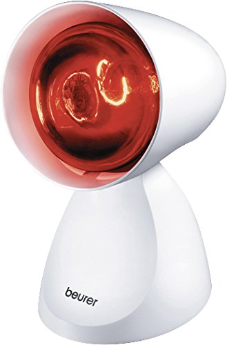 Beurer IL 11 Infrarotlampe, Medizinprodukt zur Anwendung bei Erkältung und Muskelverspannung, 5 Neigungsstufen