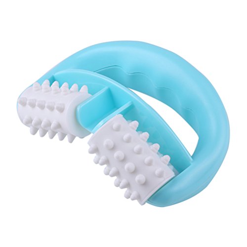 ROSENICE Cellulite Massagegerät Massage Rolle mit Griff (Blau)