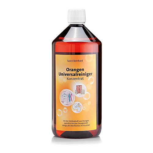 Sanct Bernhard Orangen-Universalreiniger Konzentrat mit Orangenöl, biologisch abbaubar 1 Liter