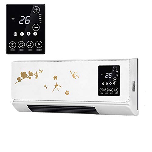 Elektroheizung Heizung an der Wand montierte, energiesparende Schnellheiz, leise Multifunktions-Haushaltsklimaanlage, intelligente Konstanttemperatur, dritter Gang, 12-Stunden-Zeitmessung