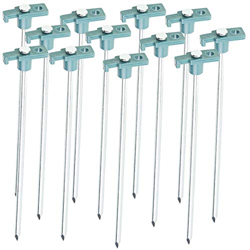 Semptec Urban Survival Technology Zeltheringe: 12er-Set Felsbodenheringe für steinigen Untergrund, 25 cm, Ø 7 mm (Hering)