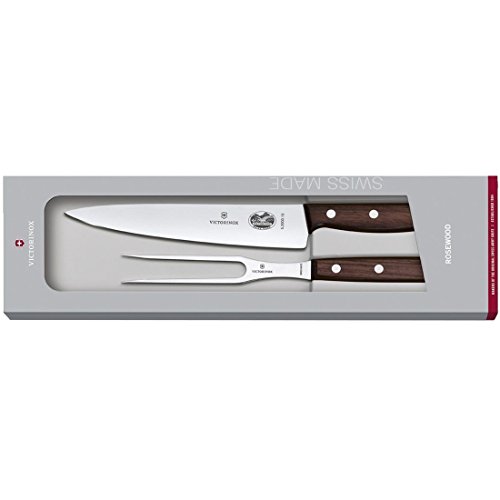 Victorinox Tranchier-Set, Holz, Braun, 2.5 cm, 2-Einheiten