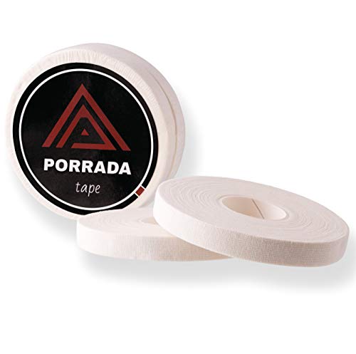 NEU: PORRADA BJJ Tape [2er Set] 1cm x 13,7m - ideales Fingertape und Sporttape für Bestleistungen und 100% Schutz beim Kampfsport