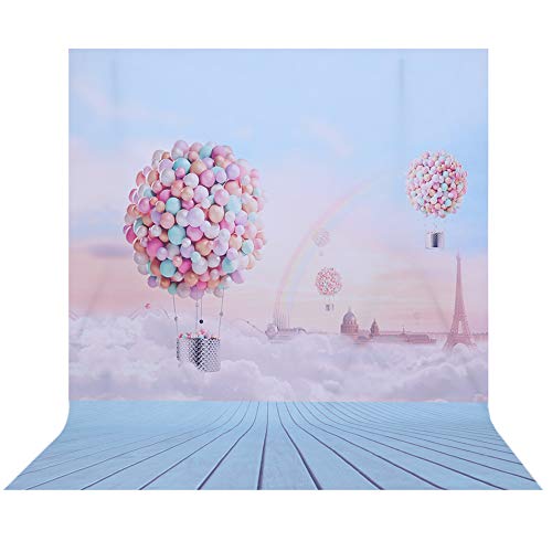 Fotohintergrund, Azurex 1.5 * 2m Hintergrund Fotografie Hintergrund für Baby, Neugeborene, Kinder, Tiere, Objekte Fotografie Video Studio (09)