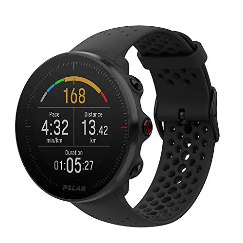 Polar Vantage M Allround-Multisportuhr mit GPS Pulsuhr, Schwarz, M/L