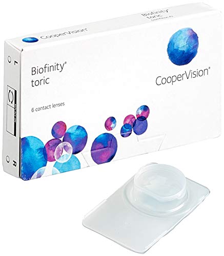 Biofinity Toric, torische Monatslinsen weich, 6 Stück / BC 8.70 mm / DIA 14.5 / CYL -0.75 / ACHSE 180 / -3.00 Dioptrien
