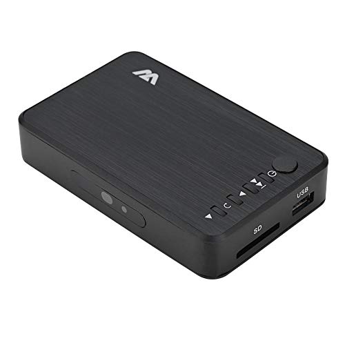 VBESTLIFE HDMI 1080P HD Audio und Video Multimedia Player mit IR Fernbedienung,unterstützt MKV, MOV, AVI, M2TS, TP, TRP, IFO, ISO,110V-240V(EU)