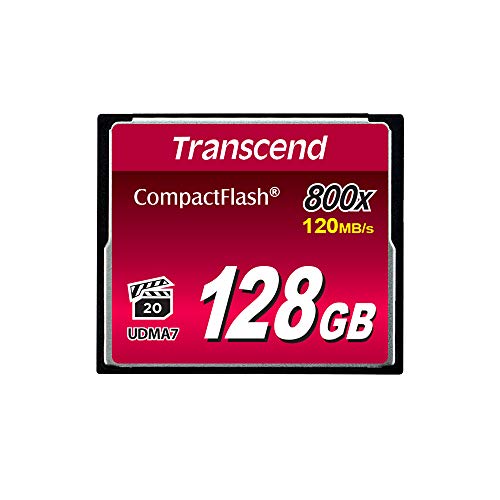 Transcend 128GB CompactFlash 800 Speicherkarte TS128GCF800