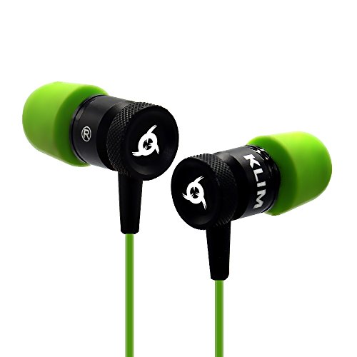 KLIM Fusion In-Ear-Kopfhörer mit Memory Foam, Grün
