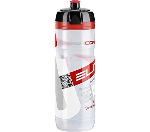 Elite Trinkflasche Supercorsa, Transparent-Rot, 750 ml, FA003514219
