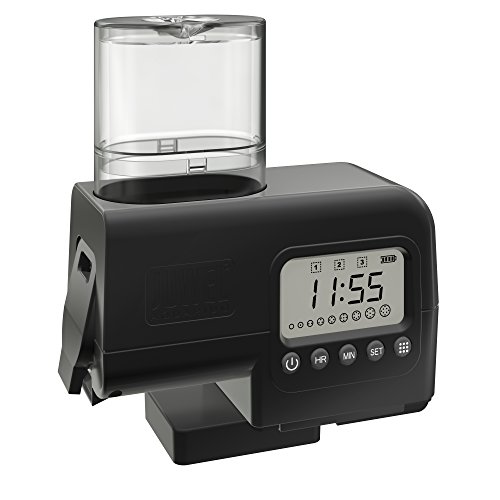 Juwel Aquarium 89010 SmartFeed - Futterautomat, Einheitsgröße, Schwarz
