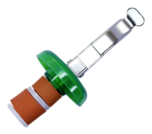 De-Plastik 6022 110 Universal-Flaschenverschluß / 80 x Ø 33 mm / bunte Farben / 3er Set