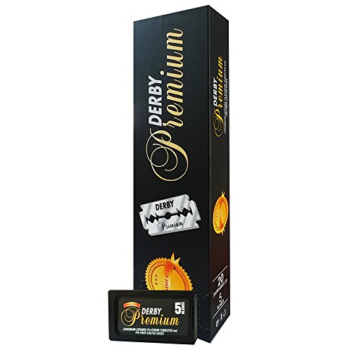 Rasierklingen 100er Pack New Derby Premium black label swedish steel