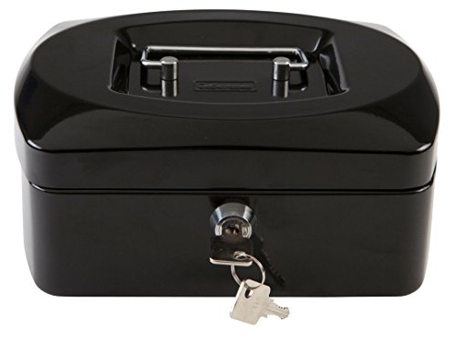 Idena - Geldkassette 8', 205 x 160 x 90 mm, Schwarz