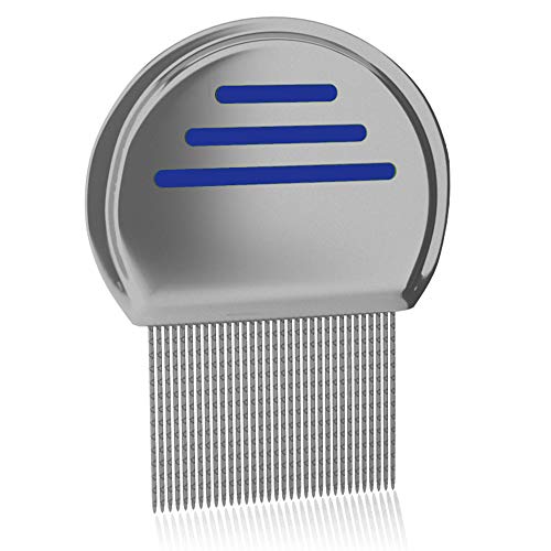 Läusekamm und Nissenkamm Original Lausfrei – Kinder & Erwachsene – wiederverwendbar, extrem feine Zanken + JETZT: Mit E-Book Anleitung zum Download