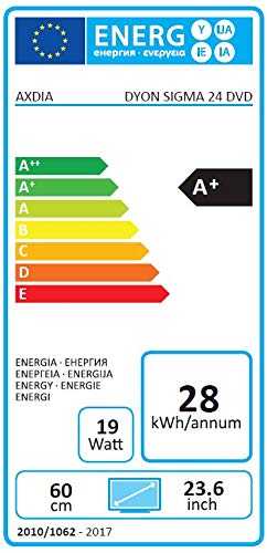 DYON Sigma 24 DVD (24 Zoll, HD) LED-TV (Triple Tuner, DVD-Player)