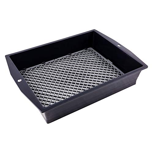 UPP Gartensieb 2-in-1 | Rundsieb mit Einstellbarer Machengröße | Erdsieb, Sandsieb Alles in einem Gartengerät