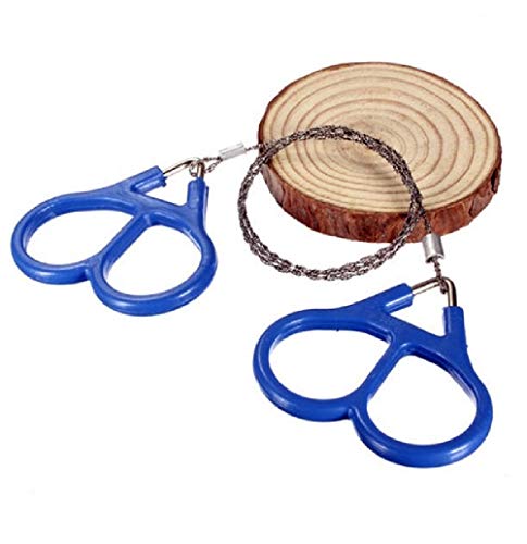 Wald Geist Edelstahl Drahtsäge für Holz und Kunststoff, ideal für Outdoor, Camping etc.