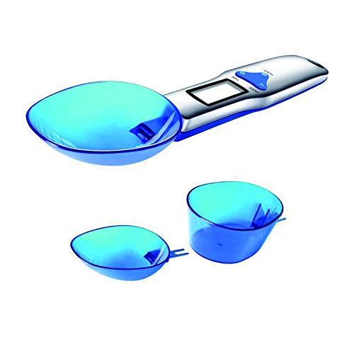Genaue Elektronische Löffelwaage Digitale Löffelwaage - LCD Display für die Lebensmittel Edelstahl Messwerkzeug，Gewicht 500/0,1g (3)