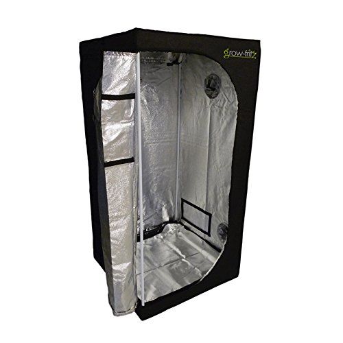 Growzelt 80x80x160cm Pflanzenwachstumszelt, Growbox, Zuchtschrank, Growtent, Gewächszelt, Zelt
