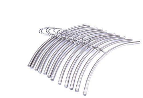 8 X Metall Kleiderbügel mit festem Hacken Garderobenbügel 8er Set