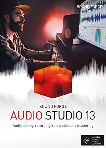 SOUND FORGE Audio Studio 13|Standard|1 Device|Perpetual License|PC|Disc|Disc