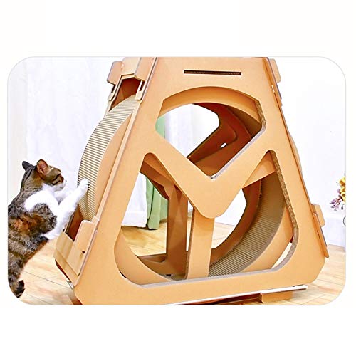 Pet Love Katzenmöbel Gewölbtes Laufband Riesenrad Katzenkratzbrett Katze, Die Rahmen Klettert Raddrehung small