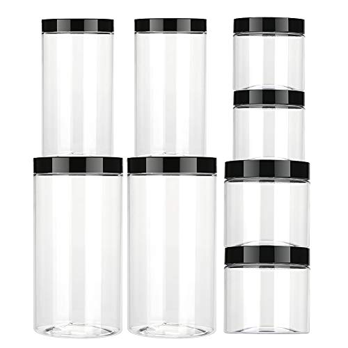 Makone BPA frei & spülmaschinengeeignet wasserdicht aufbewahrungsdose Vorratsdosen Kunststoff Aufbewahrungsbehälter, 8er - Set