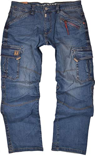 Timezone Herren Cargo Jeans Hose Benito TZ 3387 (W34/L34)