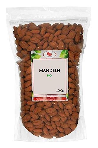 Mandeln / Mandelkerne / 1kg / Nüsse / Ganz / Superfood / Premium Ware / 100% Natural BIO