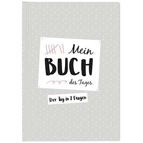 CUPCAKES & KISSES Tagebuch I Der Tag in 7 kurzen Fragen I Geführtes Journal zur Motivation, für mehr Achtsamkeit und Selbstbewusstsein I DIN A5 Diary