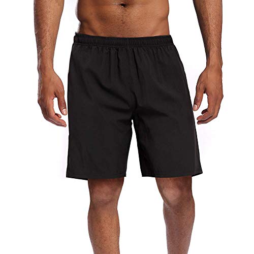 CAMEL CROWN Herren Shorts Kurze Hose Schnell Trocknend Atmungsaktive Sporthose Taschen Männer Running Fitness Gym Sport Shorts mit Kordelzug Training Shorts