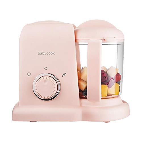 Wood.L Babynahrungszubereiter Dampfgarer Und Standmixer Für Babynahrung Schonends Dampfgaren Mixen Sterilisieren Auftauen Aufwärmen Multifunktionen Küchenmaschine