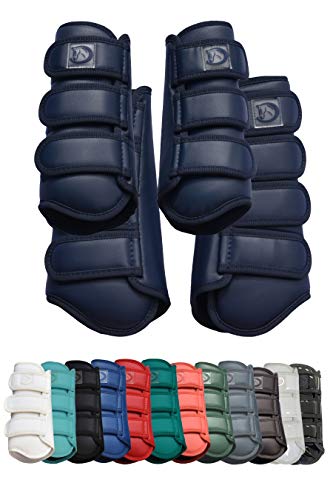 4er Set Dressurgamaschen WB, Petrol von RidersDeal, Größe: WB