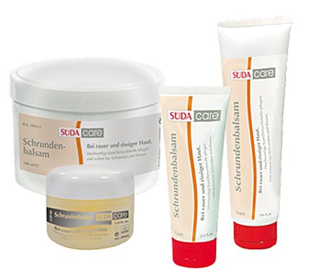 Süda Schrundenbalsam, Schrundencreme Südacare Fußbalsam gegen Schrunden, mit Kamille, Schrundensalbe, 500 ml