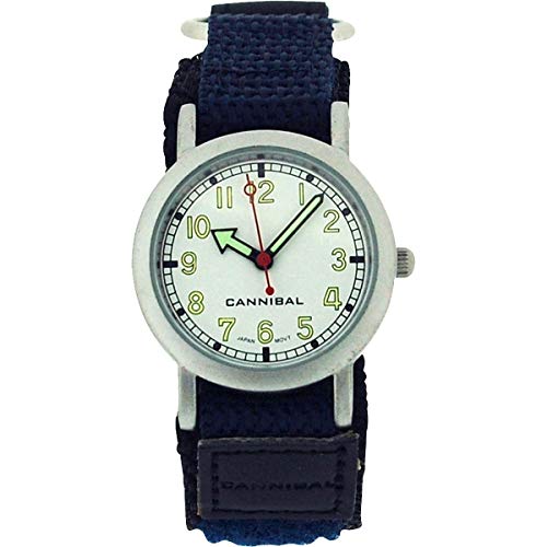 Cannibal Active Jungenuhr mit navybl.-schwarzem Klettarmband CK002-5N