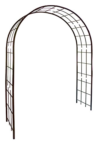 Louis Mühle 3006 Rosenbogen für Kletterpflanzen Metall Eisen antik 180 x 50 x 250 cm