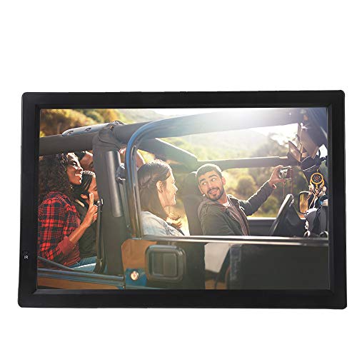 ASHATA 14 Zoll Tragbarer DVB-T/T2 Fernseher, LCD HDTV Digital Analog Fernseher Auto ATV/UHF/VHF Portable TV,1080P Video/AV/HDMI//VGA/USB/SD/MMC-Karte Auto Digital TV mit Fernbedienung Schwarz