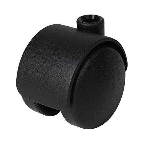 SECOTEC Drehstuhlrolle | Doppelrolle weich | Bürostuhlrolle | 1 Stück